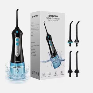 MOSPRO – Cordless Water Flosser Dental Oral Irrigator – Water Flosser – Teeth Cl